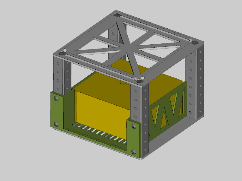 Exploded assembly of top plate